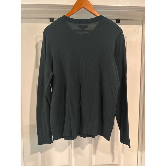 Croft & Barrow The Classic Cardigan Eternity Green Size M - Picture 5 of 9